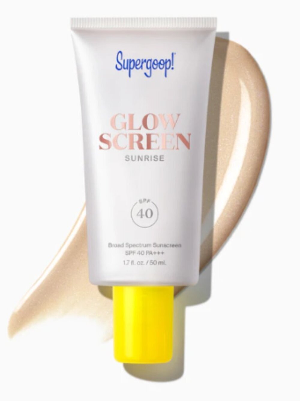 NWT Supergoop Glowscreen - Sunrise SPF 40 1.7 fl. oz.